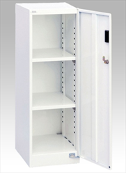 Tủ an toàn đựng phụ kiện màu trắng 277 x 366 x 880mm AS ONE 1-3439-04 AF-ST2-